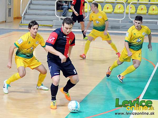 Futsalisti Levíc nezvládli dôležitý zápas v Nových Zámkoch