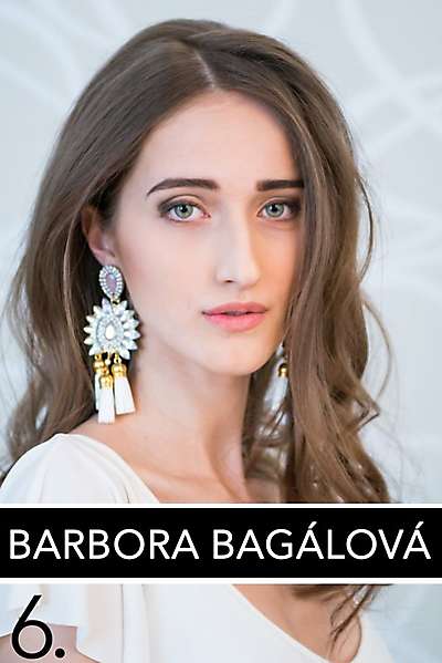 Barbora Bagálová - finalistka Miss Levického okresu 2016