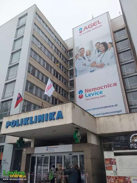 Nemocnica Levice prijala mimoriadne opatrenia, od 22.7.2020 budú zakázané návštevy
