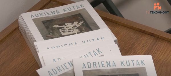 V Tekovskom múzeu v Leviciach vystavuje Adriena Kutaková (video)