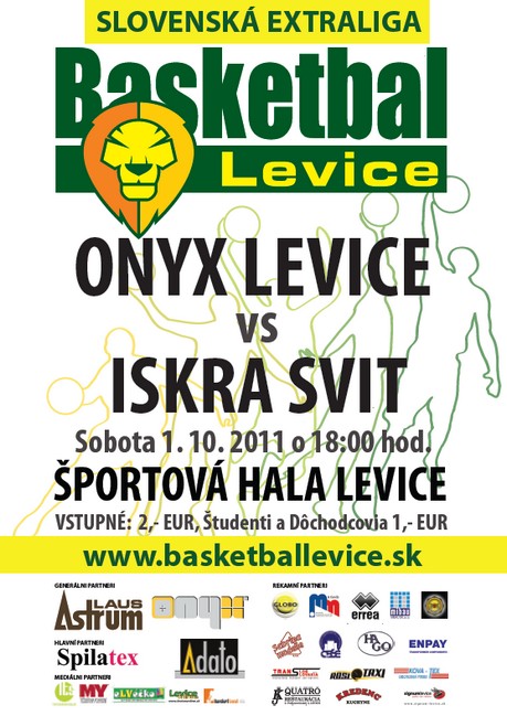 Onyx Levice - Iskra Svit