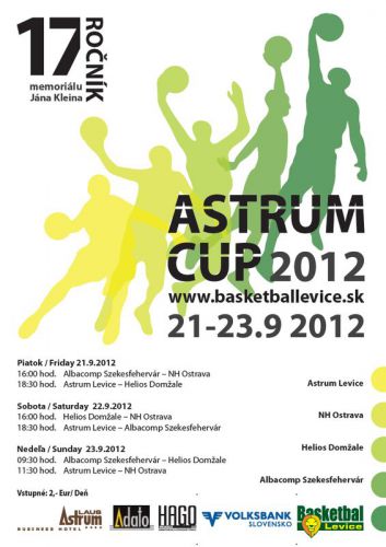 Prvý deň Astrum Cup-u 2012, víťazstvo Levíc a Ostravy