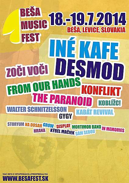 Beša Music Fest 2014 je tu! + súťaž o vstupenky