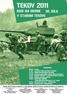Boje na Hrone 2011 - Vojenské akcie uvidia diváci so zvýšeným komfortom + rozhovor s organizátorom Jozefom Hostinským