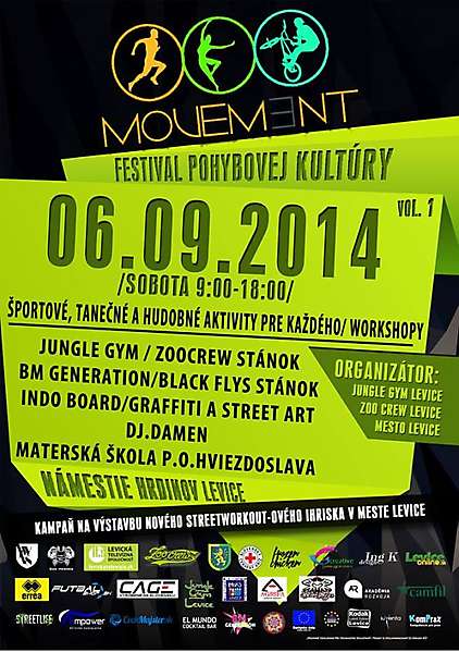 MOVEMENT - Festival pohybovej kultúry Vol. 1