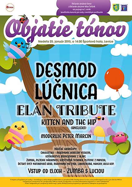 Objatie tónov 2015, 25.1.2015, Levice