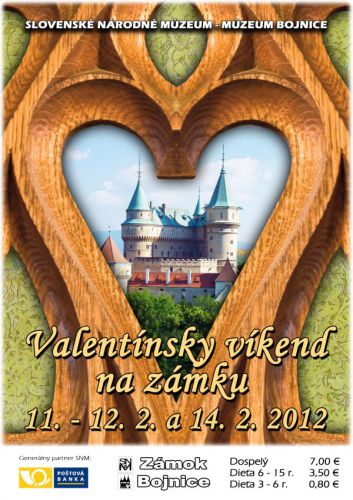 Valentínsky víkend na zámku Bojnice + súťaž o vstupenky