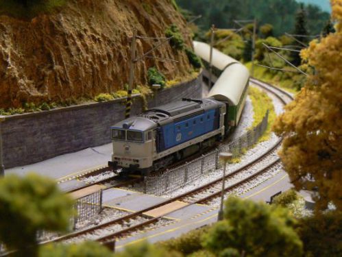 Výstava železničných modelov, železničná stanica Levice, 17.-20.5.2012