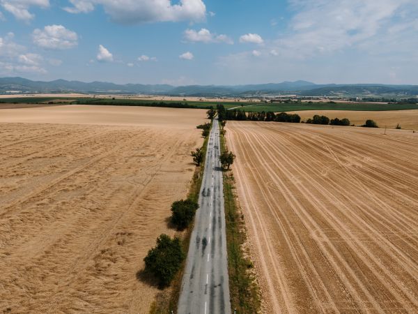 Opravujú dôležitú komunikáciu od obce Drženice, časť Kmeťovce po hranicu s Banskobystrickým krajom Opravujú dôležitú komunikáciu od obce Drženice, časť Kmeťovce po hranicu s Banskobystrickým krajom