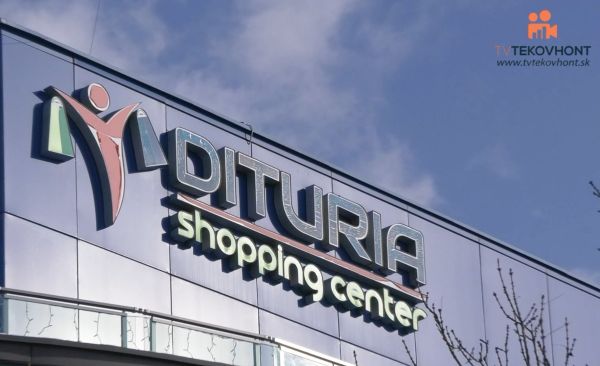 Obchodné centrum Dituria v Leviciach oslávilo svoje 10. narodeniny (video)