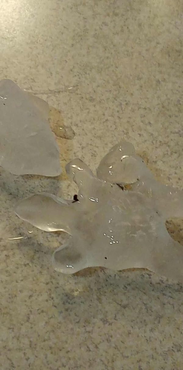 V okolí Šiah padali aj 5 centimetrov veľké krúpy V okolí Šiah padali aj 5 centimetrov veľké krúpy