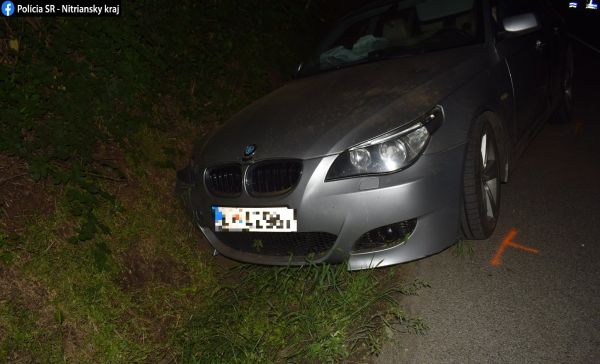 V Katastri obce Devičany iba 20-ročný vodič nafúkal 2,46 promile, s vozidlom zišiel do priekopy