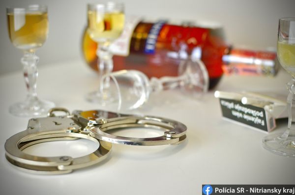 Vodička medzi Želiezovcami a obcou Sikenica nafúkala 3,02 promile