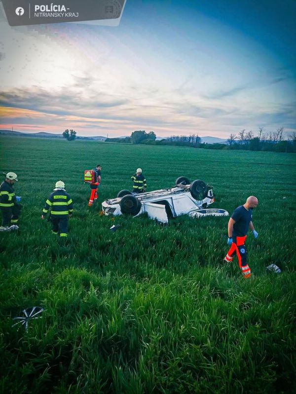 Medzi Hornou Sečou a Levicami sa stala tragická dopravná nehoda