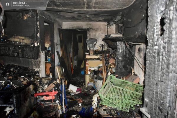 Tragický požiar pivnice v Leviciach si vyžiadal život muža