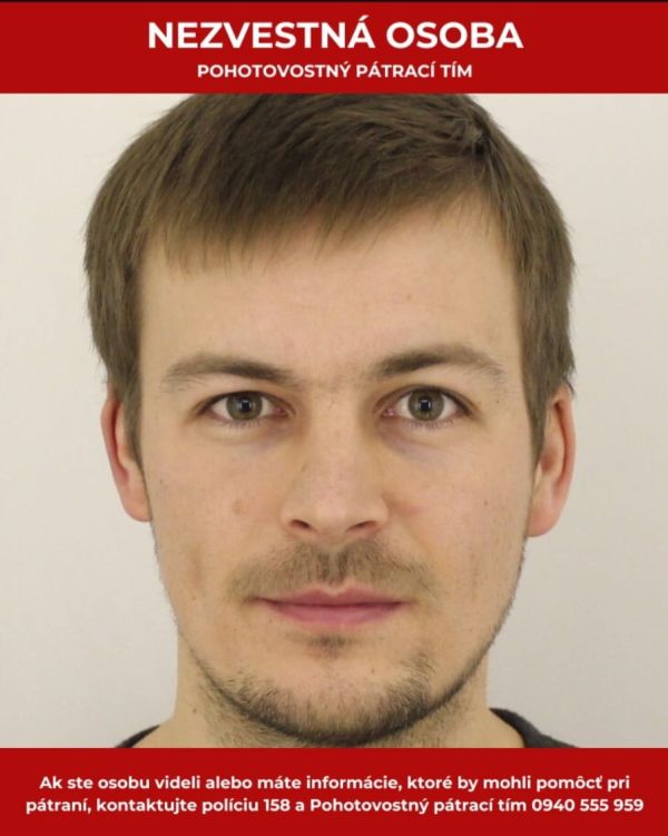 Pátranie po nezvestnom 34-ročnom Daliborovi Očovskom z Levíc