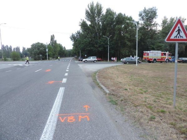 Nehoda v Tlmačoch, vodič nedal prednosť v jazde