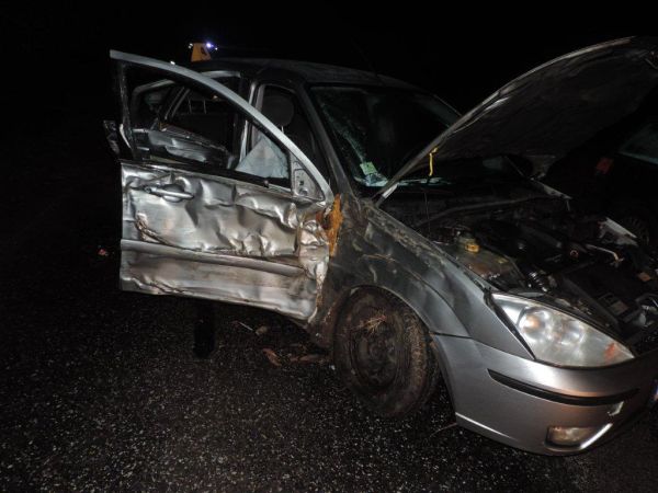 Dopravná nehoda, Želiezovce, 5.1.2015