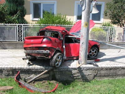 Dopravná nehoda v Novej Dedine + fotografie Dopravná nehoda v Novej Dedine + fotografie