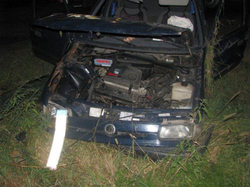 Medzi Šahami a Tešmakom vyšla s autom mimo cesty, 15.9.2012