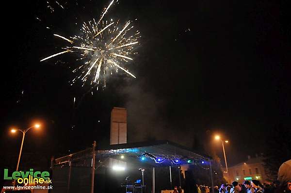 Silvester 2014 v Leviciach - video a fotografie