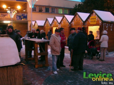 Otvorenie Vianočných trhov v Leviciach 2010