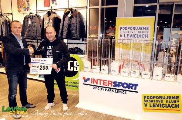 Intersport Levice zefektívňuje a sprehľadňuje podporu levických športových klubov