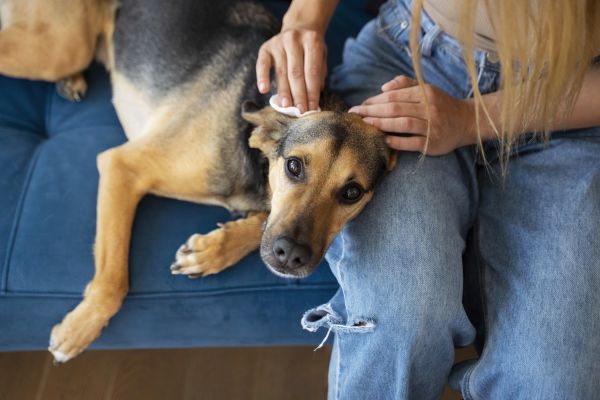 Zle vytrhnutý kliešť u psa – čo robiť, ak ostane hlavička v tele psíka