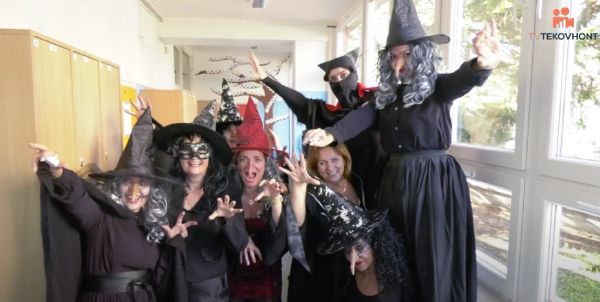 Na ZŠ, Pri Podlužianke 6 v Leviciach strašilo (video)