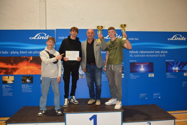 Žiaci SOŠt Tlmače úspešní na 25.ročníku medzinárodnej zváračskej súťaže žiakov stredných škôl o Zlatý pohár LINDE 2024