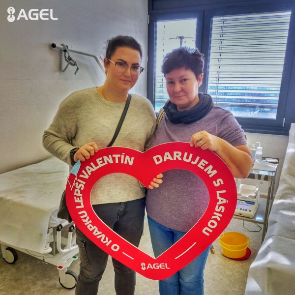 Na Valentína darovali v levickej nemocnici krv s láskou