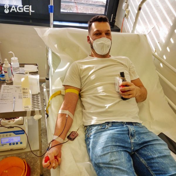 Na Valentína darovali v levickej nemocnici krv s láskou