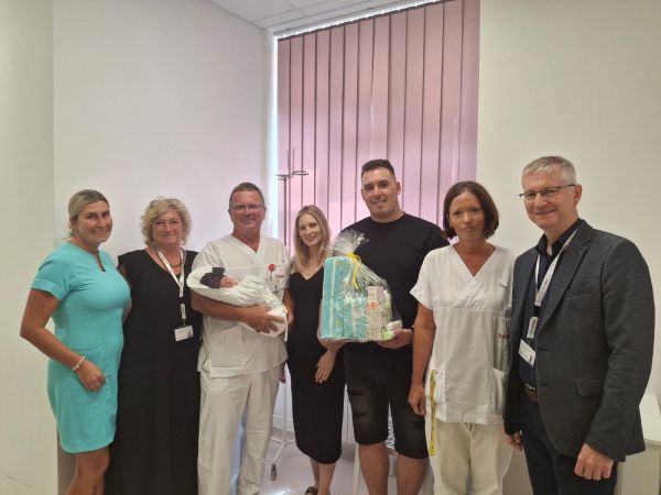 V Nemocnici Agel Levice privítali už 500. bábätko