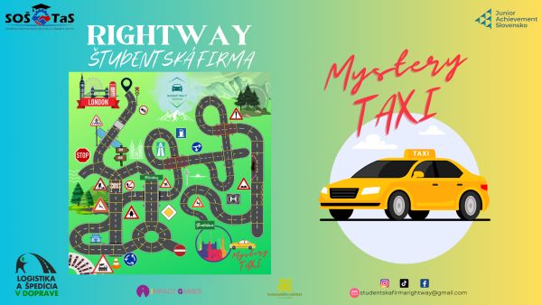 Levická študentská firma RightWay vytvorila zábavnú vzdelávaciu spoločenskú hru Mystery Taxi