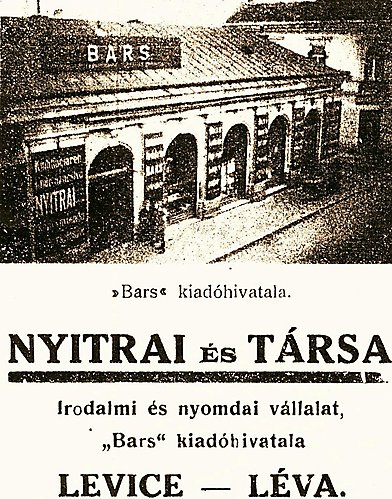 Budova bývalej tlačiarne a cukrárne v Leviciach