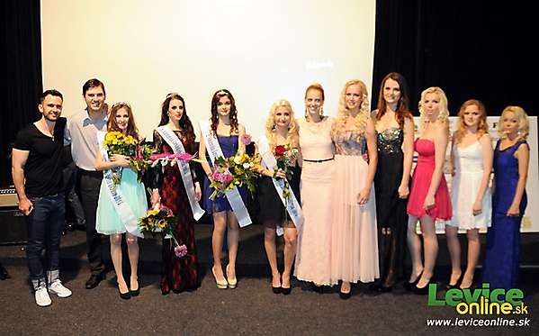 Fotoreportáž z finálového galavečera Miss Levického okresu 2014, 2.5.2014, CK Junior Levice