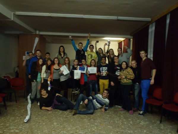 Noc v škole na SOŠ Pod amfiteátrom v Leviciach