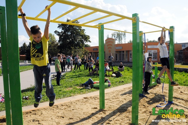 Nové streetworkoutové ihrisko otvorené pre každého