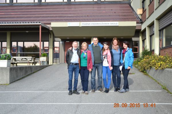 Prvé projektové stretnutie pedagógov levickej Strednej odbornej školy, Pod amfiteátrom 7 v Nórsku
