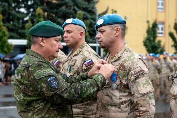 V Leviciach slávnostne privítali vojakov Ozbrojených síl SR pôsobiacich na zahraničných misiách a operáciách