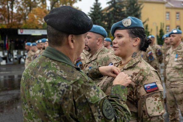 V Leviciach slávnostne privítali vojakov Ozbrojených síl SR pôsobiacich na zahraničných misiách a operáciách