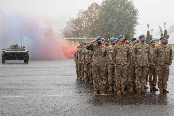 V Leviciach slávnostne privítali vojakov Ozbrojených síl SR pôsobiacich na zahraničných misiách a operáciách