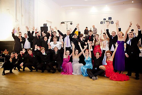 Stužková slávnosť 4.C a&nbsp;4.D triedy Strednej odbornej školy technickej v&nbsp;Tlmačoch, 12.10.2012, Hotel Lev, Levice