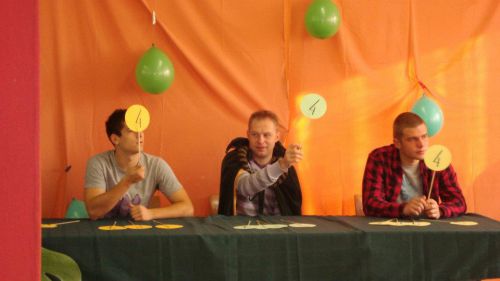 Tlmačskí prváci prijatí do študentského cechu Tlmačskí prváci prijatí do študentského cechu