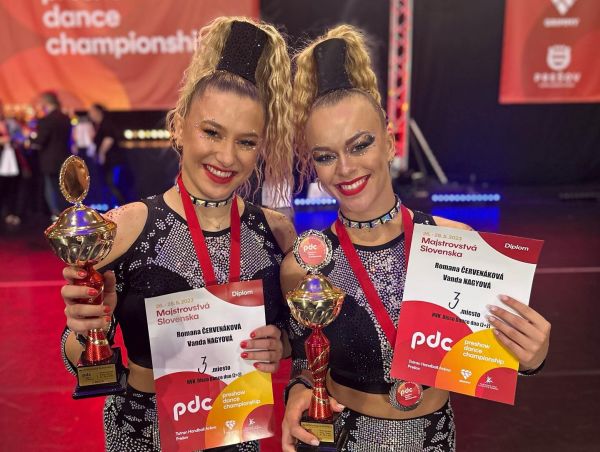 Tanečníci z TŠ Unlimited úspešní na Majstrovstvách Slovenska disco dance, street dance a disco show