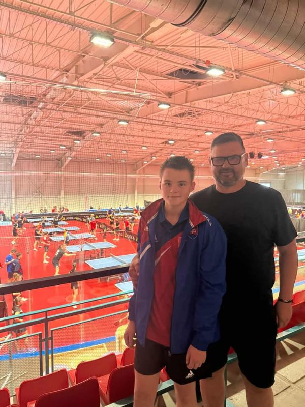 Levický stolnotenista Sebastián Hlošek absolvoval podarenú jazdu na Majstrovstvách Európy