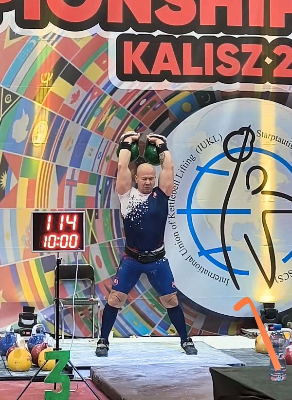 Levičan Jozef Masaryk získal dve zlaté medaily na Majstrovstvách sveta Medzinárodnej Federácie Kettlebell Lifting Levičan Jozef Masaryk získal dve zlaté medaily na Majstrovstvách sveta Medzinárodnej Federácie Kettlebell Lifting