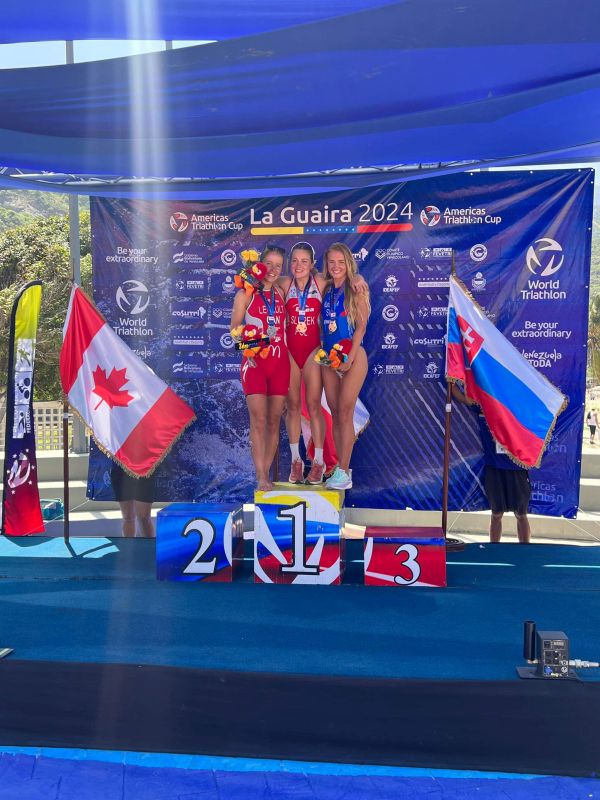 Ivana Kuriačková bronzová vo Venezuele na pretekoch amerického pohára v olympijskom triatlone