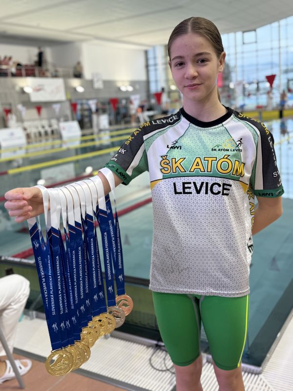 Emma Zalánová je deväťnásobnou majsterkou Slovenska, v roku 2024 vybojovala 18 zlatých medailí Emma Zalánová je deväťnásobnou majsterkou Slovenska, v roku 2024 vybojovala 18 zlatých medailí