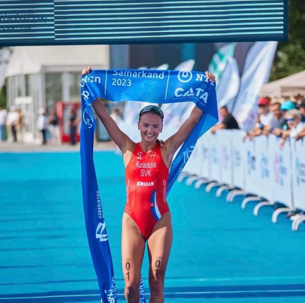 Ivana Kuriačková zvíťazila na kontinentálnych pretekoch ázijského pohára v olympijskom triatlone v uzbeckom Samarkande